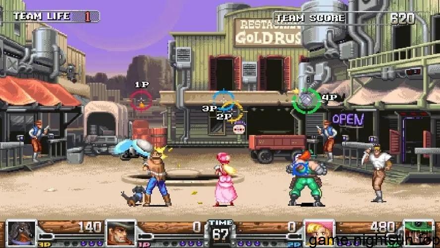 荒野之枪：重装上阵 WILD GUNS Reloaded v1.0.0中文版 [nsp][356M]插图2