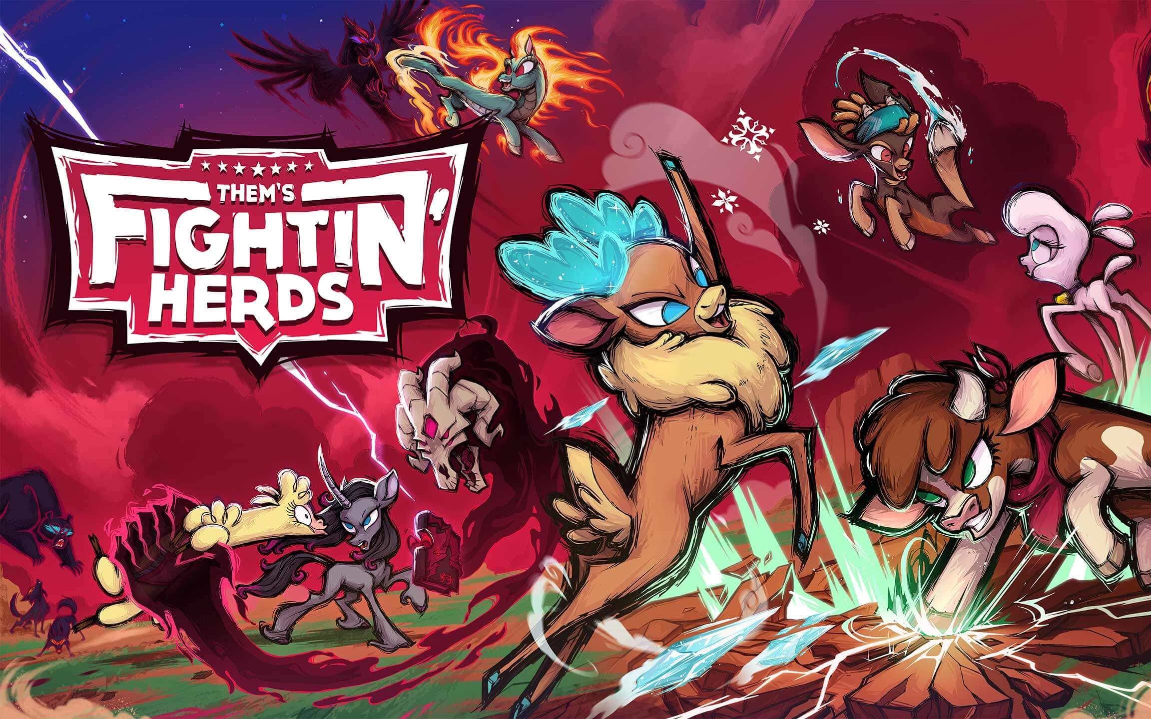 群马乱斗 [Them’s Fightin’ Herds][v1.10.0中文版][nsz][4.59GB]