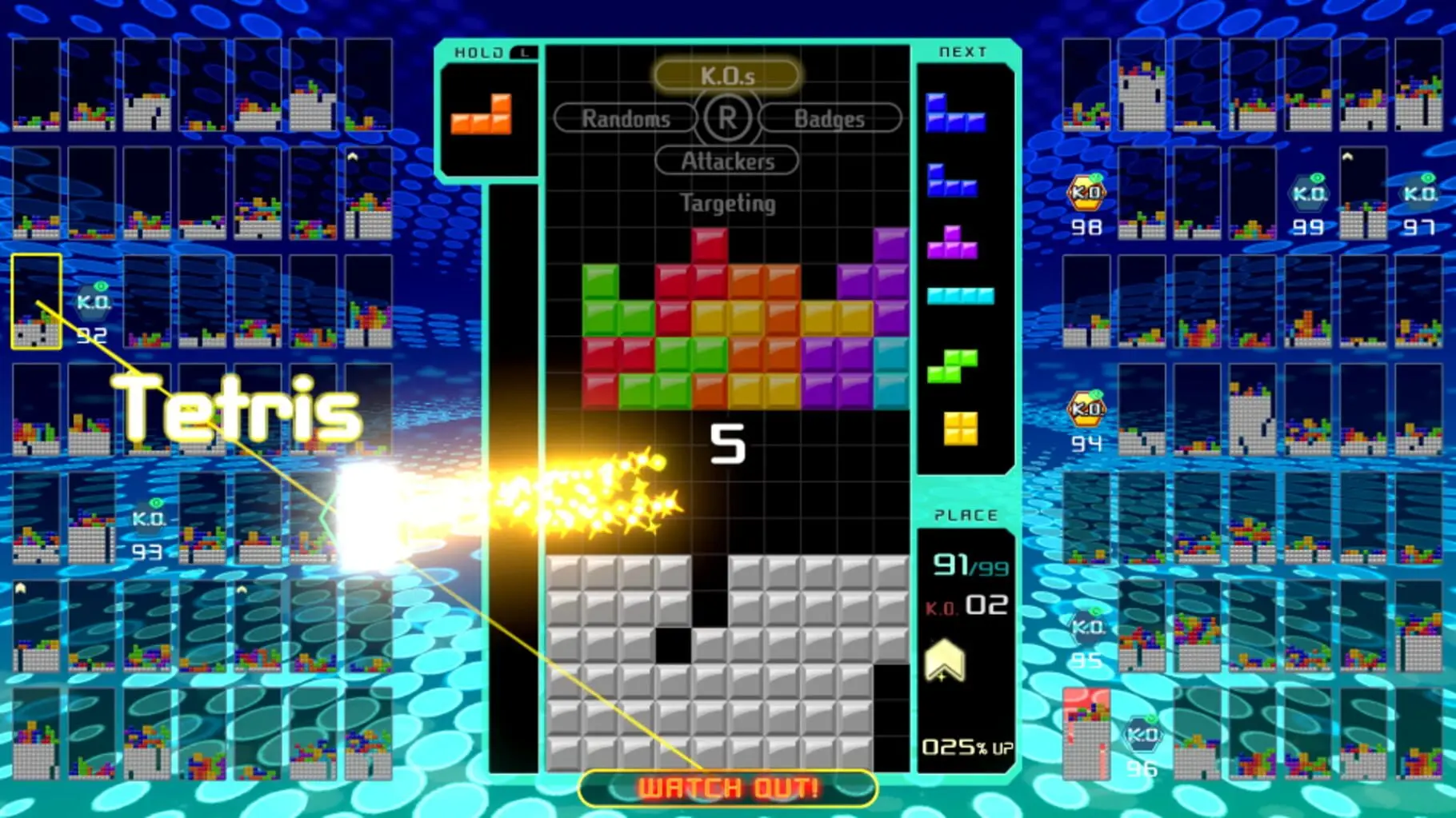 俄罗斯方块 99 [TETRIS 99][v2.4.0中文版+2DLC][nsz][1.57GB]