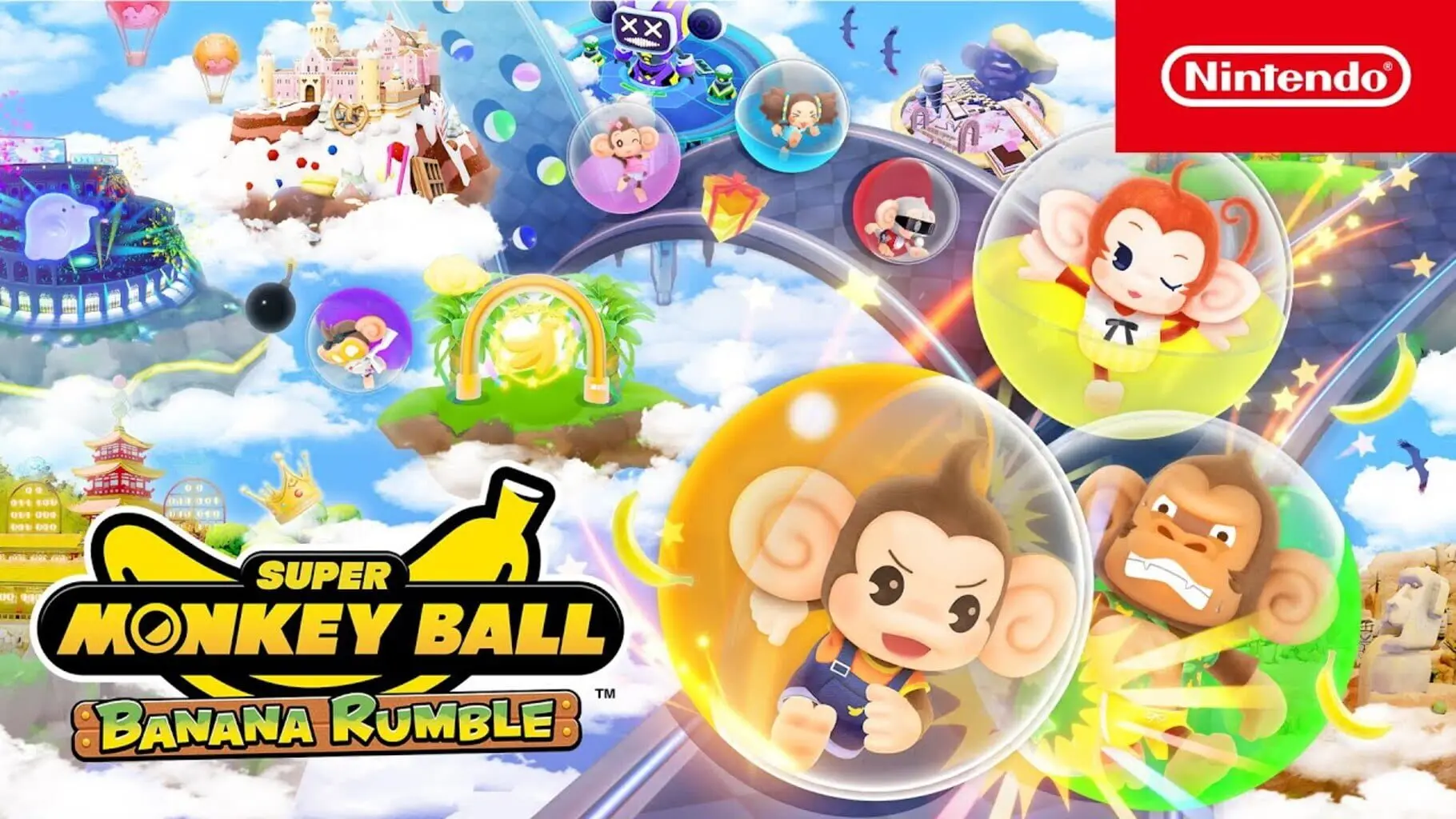 超级猴子球: 香蕉大乱斗[Super Monkey Ball: Banana Rumble][v1.0.1中文版+8DLCs][nsz][2.82 GB]