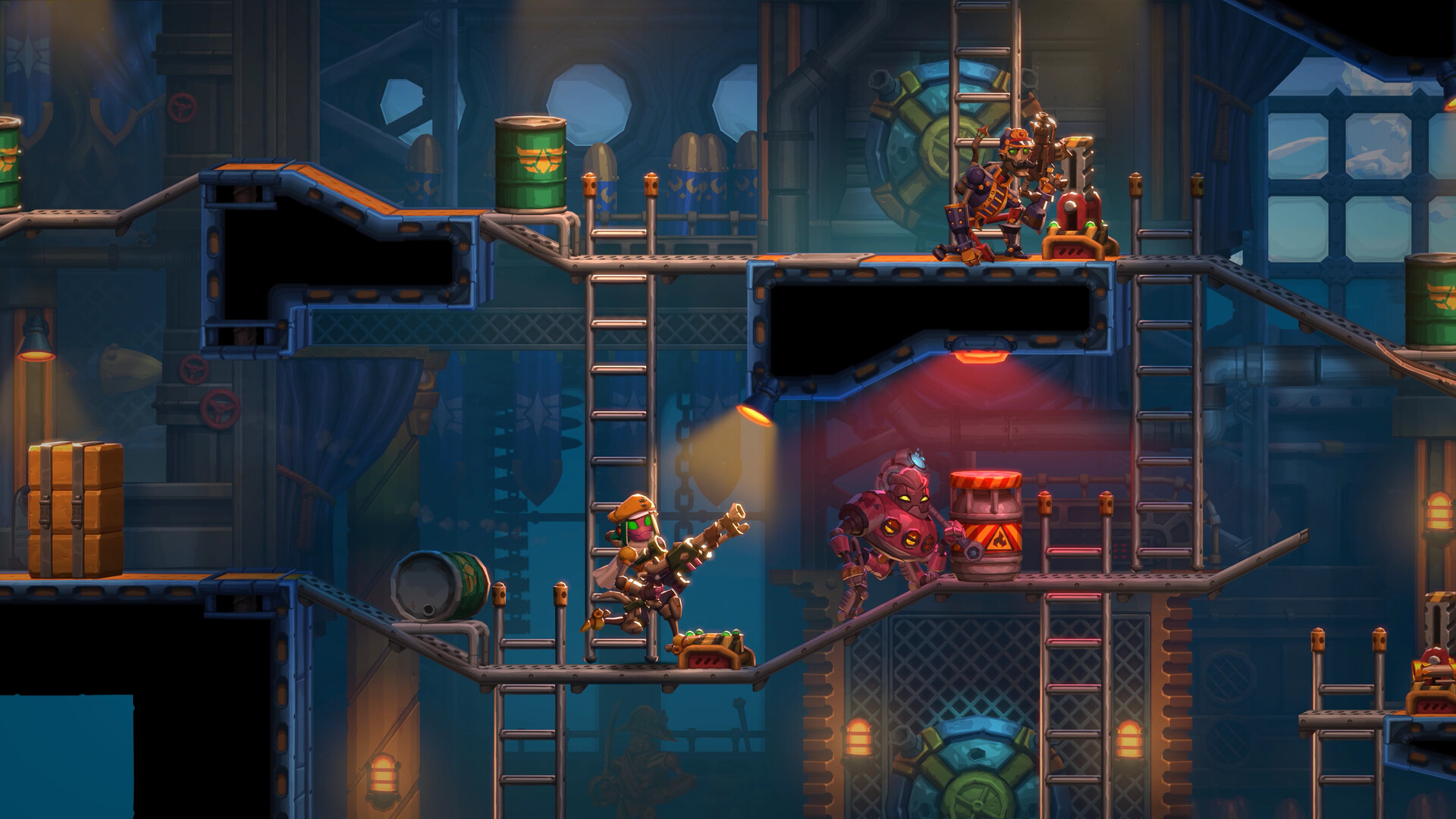 蒸汽世界：大劫掠 2[SteamWorld Heist II][v1.2中文版][nsz][1.14 GB]