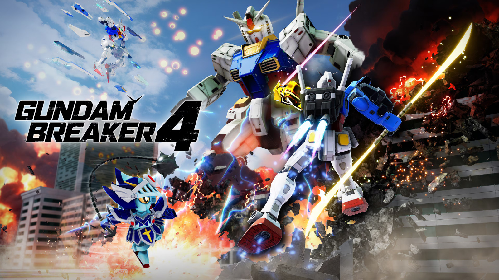 高达破坏者 4[Gundam Breaker 4][v196608中文版+6DLCs][nsp/xci][12.94GB]